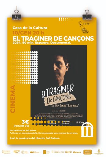 CLUB CINEMA ALZIRA "El traginer de cançons"