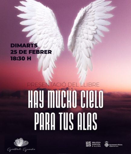 Presentació del llibre “Hay mucho cielo para tus alas” a càrrec de Grethel Guardia.