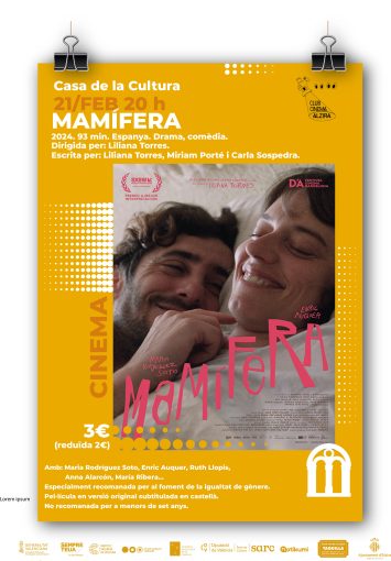 CLUB CINEMA ALZIRA "MAMÍFERA"