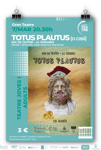 SUC DE TEATRE – LA TARUMBA presenta TOTUS PLAUTUS