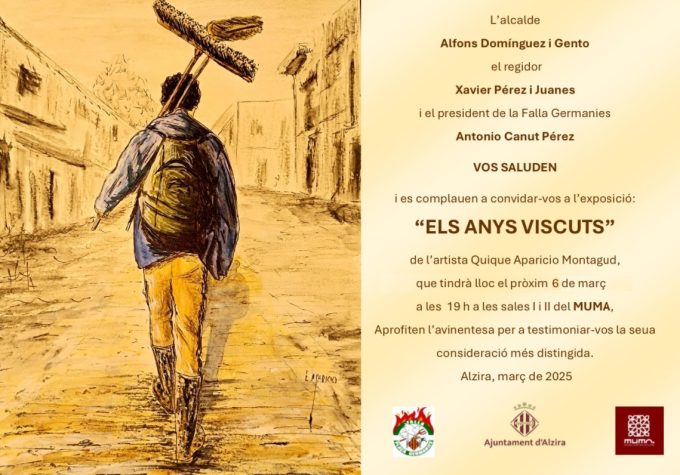 Exposició "Els anys viscuts" de l'artista Quique Aparicio Montagud