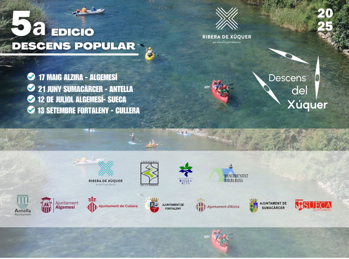 DESCENS DEL XÚQUER 2025