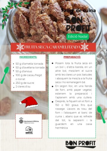 FRUITA SECA CARAMETLITZADA