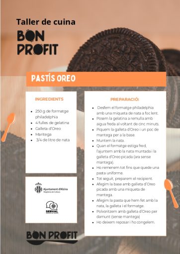 Pastís oreo