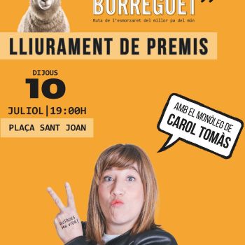 Lliurament de Premis “Entre Pa i Borreguet”