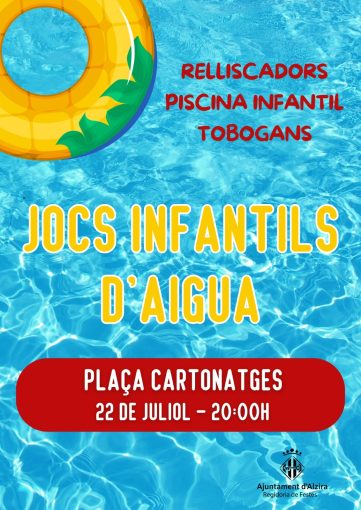 Jocs infantils d'aigua