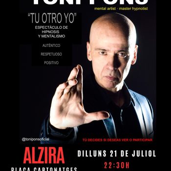 ESPECTACLE D'HIPNOSI I MENTALISME "TONI PONS"