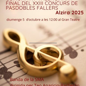 Concert dia de la Comunitat Valenciana i Final del XXII Concurs de Pasobles Fallers 2025