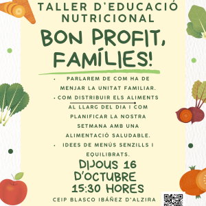 NOU TALLER BON PROFIT FAMÍLIES