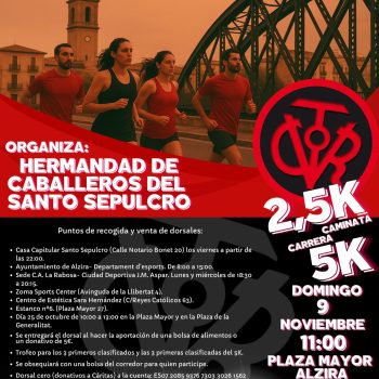 CORREMOS POR CÁRITAS