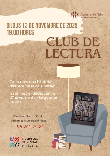 CLUB DE LECTURA "El amante" de Marguerite Duras