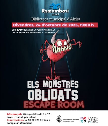 Els mostres oblidats - ESCAPE ROOM