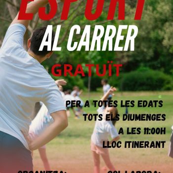 ESPORT AL CARRER