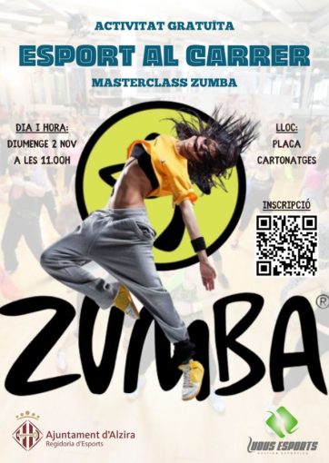 ESPORT AL CARRER "MASTERCLASS ZUMBA"