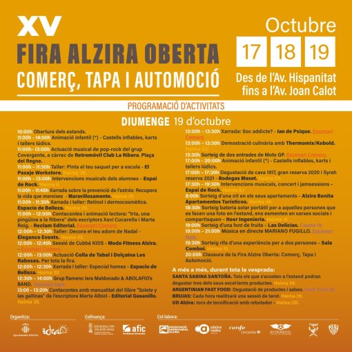 FIRA ALZIRA OBERTA