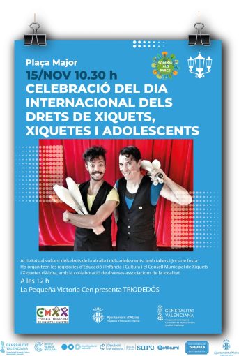 CELEBRACIÓ DEL DIA INTERNACIONAL DELS DRETS DE XIQUETS, XIQUETES I ADOLESCENTS
