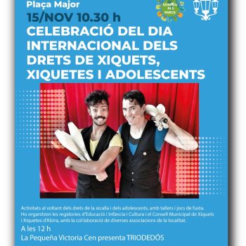 CELEBRACIÓ DEL DIA INTERNACIONAL DELS DRETS DE XIQUETS, XIQUETES I ADOLESCENTS