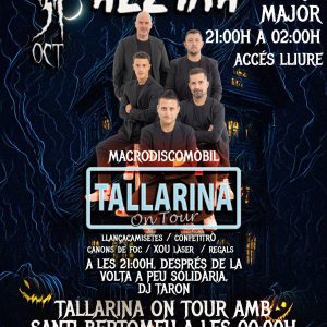 Macrodiscomòbil TALLARINA ON TOUR