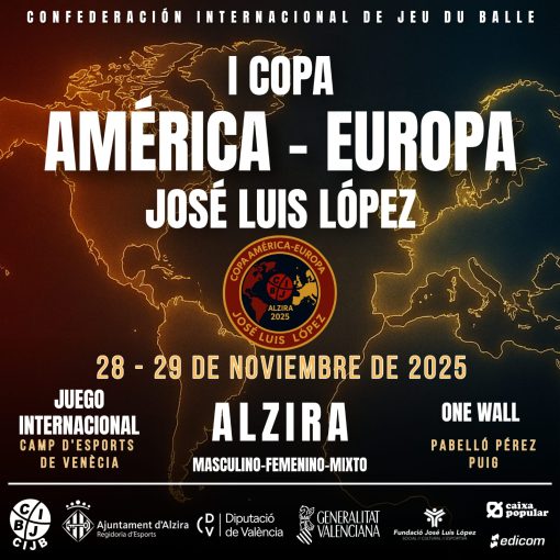 I COPA AMÉRICA - EUROPA José Luis López