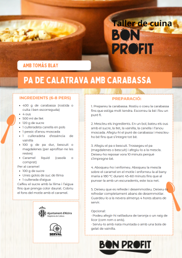 PA DE CALATRAVA AMB CARABASSA