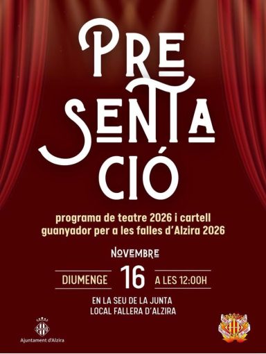 Presentació Cartell Guanyador Falles 2026