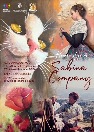 Exposició i acte en HOMENATGE A SABINA COMPANY