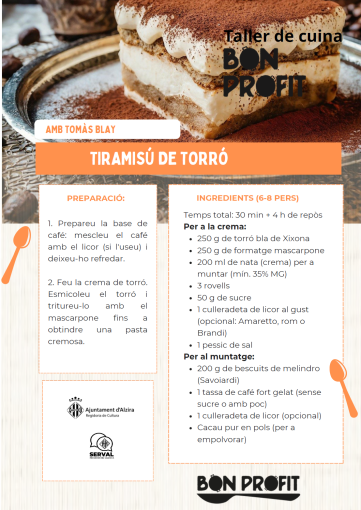 TIRAMISÚ DE TORRÓ