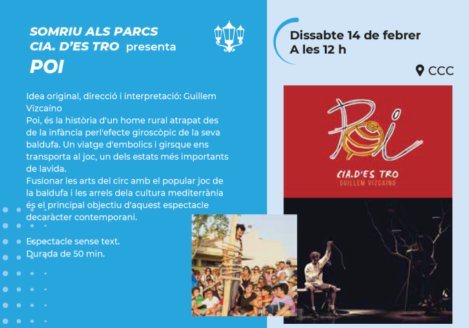 SOMRIU ALS PARCS CIA. D’ES TRO presenta POI