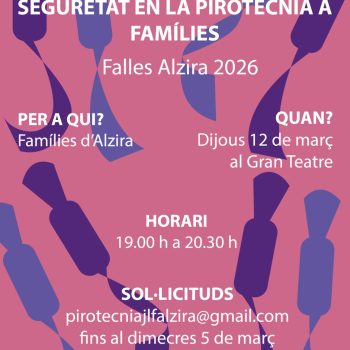 Xarrada de seguretat en la pirotècnia