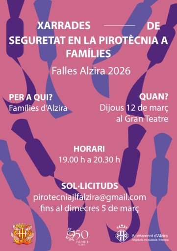 Xarrada de seguretat en la pirotècnia