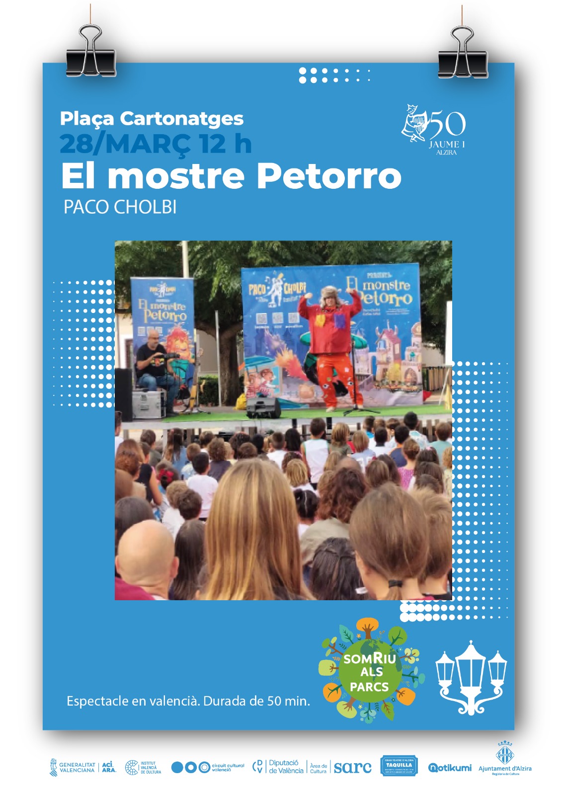 Somriu als parcs "El mostre Petorro"