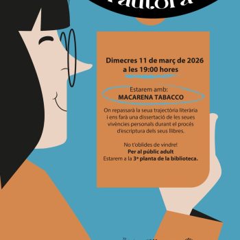 Xarrada amb l'autora: Macarena Tabacco