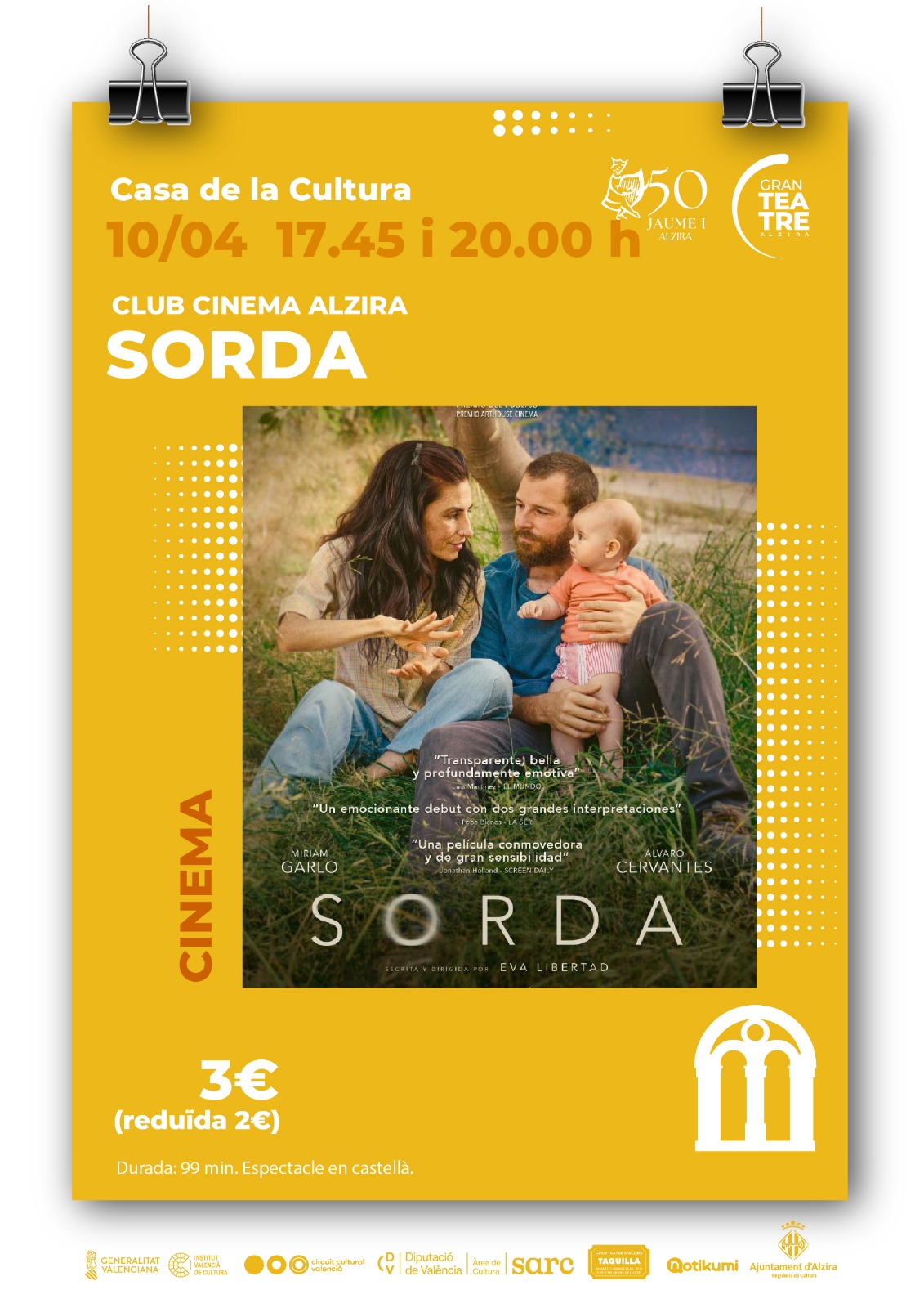 Club Cinema Alzira "SORDA"